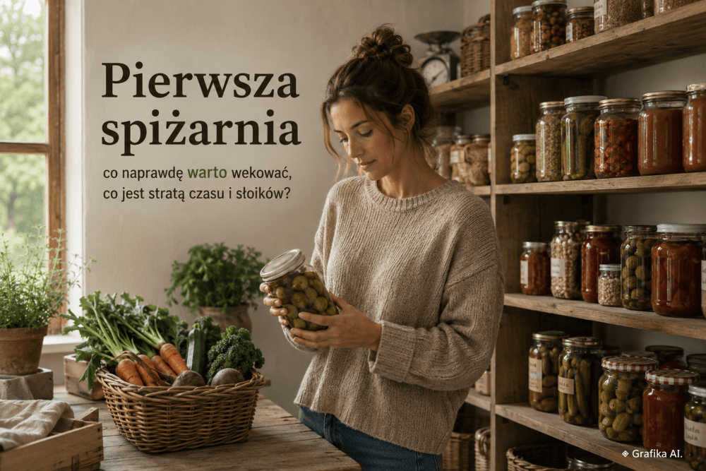 Spiżarnia, która pracuje: przetwory do szybkich obiadów zamiast kolekcji zakurzonych słoików