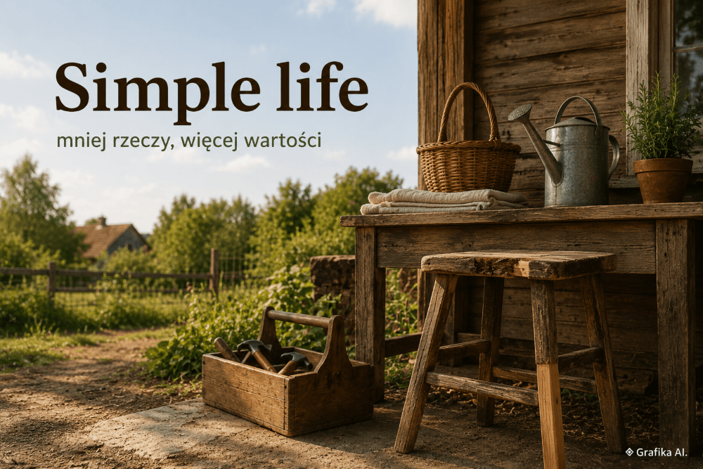 Filozofia simple life – mniej rzeczy, więcej wartości