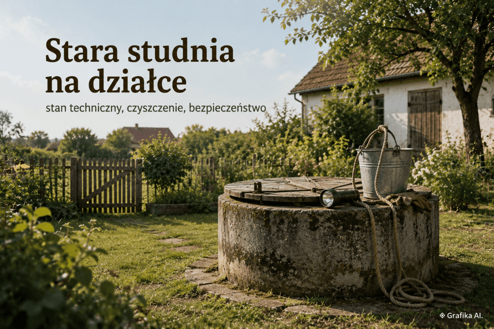 Stara studnia kręgowa: ocena, naprawa i bezpieczne przywrócenie do użytku