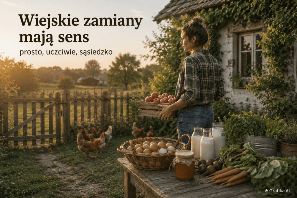 Wiejski barter bez nieporozumień: jak uczciwie wymieniać żywność, pracę i sąsiedzką pomoc