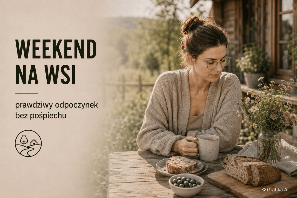 Wiejski weekend jako świadoma przerwa od konsumpcji i nadmiaru bodźców