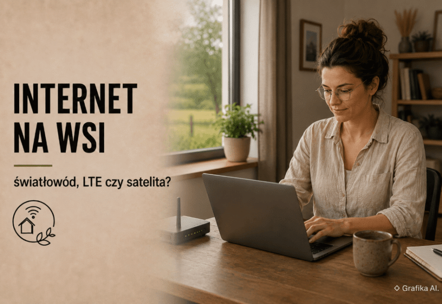 Jak zbudować niezawodny internet do home office poza miastem