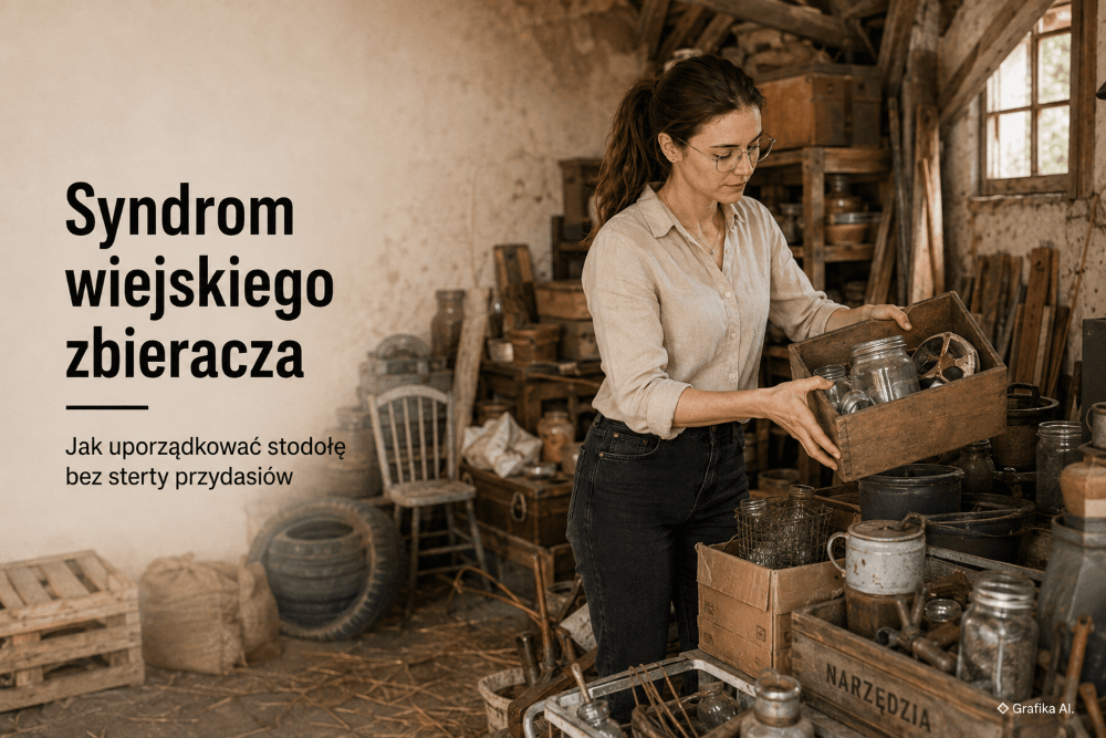 Syndrom wiejskiego zbieracza – jak nie zamienić stodoły w prywatne wysypisko „przydasiów”